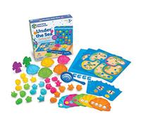 Learning Resources Set di attività di ordinamento in Fondo al Mare, Giochi di ordinamento, Giochi per Interni, Gioco d’intelligenza per Bambini, Apprendimento prescolare, 46 Pezzi, 3+