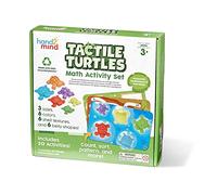 Learning Resources Set di attività Matematiche Tartarughe Tattili, Apprendimento dei Numeri per la Prima Infanzia, Segnalini matematici per Bambini, Giocattoli di Abbinamento dei Colori