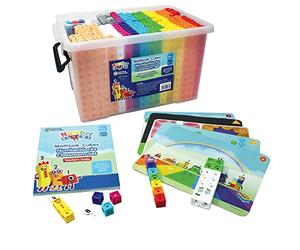 Learning Resources Set di attività per ubi MathLink Numberblocks, per l’insegnamento matematica Numberblocks,Guida per l’insegte a 88 pagine inclusa,60 lezioni da 15 minuti,3+,Multi,HM94589-UK