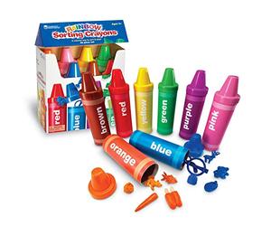 Learning Resources Set di classificazione con pastelli Arcobaleno