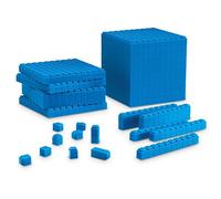 Learning Resources- Set di partenza con Sistema decimale di plastica da incastra