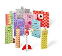 Learning Resources Set MathLink Cubes Numberblocks «Eroi con Zeri», 616 Pezzi, Sistema decimale & tabellina del 10, 3+ Anni
