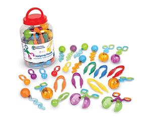 Learning Resources Set per la i Strumenti per la Motricità Fine Helping Hands, Giocattoli di apprendimento per i più Piccoli, Giocattoli per la Classe