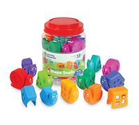 Shape Snails Snap-n-Learn di Learning Resources, attività per Bambini in età prescolare, Giochi educativi, Giochi didattici, 20 Pezzi, dai 18 Mesi in avanti