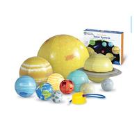 Learning Resources Sistema Solare per Bambini Gonfiabile, 13 Pezzi, 5+ Anni | Esplora pianeti e spazio con un grande sistema solare 3D e pianeti gonfiabili, sviluppando competenze STEM a casa o in classe