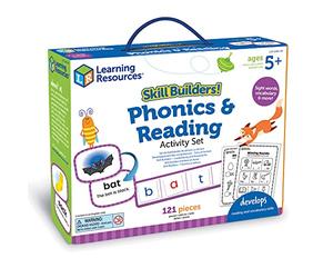 Learning Resources Skill Builders Set di attività di fonetica e Lettura, attività per Lo Sviluppo di abilità di Lettura e competenze lessicali, Lettere, fonetica, Sight Words, per Bambini di 5+