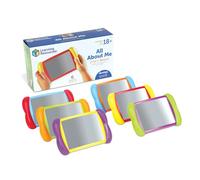 Learning Resources- Specchietti 2 in 1 all About Me (Set da 6), Colore, LER3371
