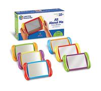 Learning Resources- Specchietti 2 in 1 all About Me (Set da 6), Colore, LER3371