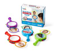 Learning Resources Specchio Guarda le tue emozioni, set da 4 | Presenta diapositive emozioni del bambino reale e attività guidate che aiutano i bambini a costruire consapevolezza di sé