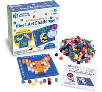 Learning Resources STEM Explorers Pixel Art Challenge, 402 Pezzi