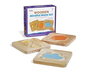 Learning Resources Tavolette Labirinto Mindful per la concentrazione, Giocattoli 3 Anni, Aiuta i Bambini a calmarsi e concentrarsi, Multicolore, 16.5 cm x 1.5 cm, 96144