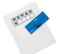 Learning Resources Timbro con Ten Frame, 5+ Anni, Set 2 Pezzi per Sviluppare Abilità Matematiche Precoce, Attività di Conteggio e Aritmetica