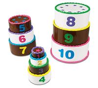 Learning Resources Torta con Numeri da impilare per Imparare a contare Smart Snacks Stack & Count Layer Cake