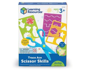 Learning Resources Traccia Ace Scissor Skills - da Bambino Sicurezza Forbici Set