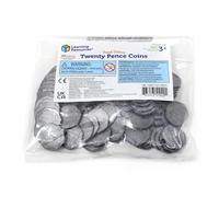 Learning Resources Twenty Pence Coins, Set of 100