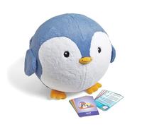 Learning Resources Palla da yoga Buddy con pinguino BubblePlush, per bambini dai 3 anni in su, giocattolo da yoga per la consapevolezza, l'equilibrio e il movimento, include 12 carte da yoga e pompa a