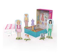 Learning Ressources Risorse per l'apprendimento EI-1551 PAPERCRAFT Dolls Sweet Boutique, Multicolore,Multicolour
