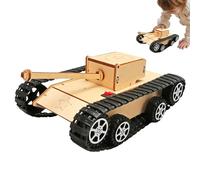 Learning Science Toys Electric Tank Toys - Crawler Tank Model for Kids | Materiali didattici robot educativi assemblati, sviluppare la creatività, farli imparare attraverso l'uso e durare