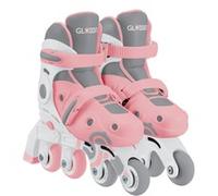 Learning Skates 2 in 1 Gr. 30-33, Pattini in linea rosa