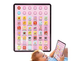 Learning Tablet - Educational Activity Screen, Preschool Knowledge Tool, Smart Toy Console | Alphabet Number Music Teaching Program Structure, Child Friendly Durable Build for Home Day