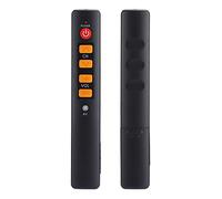 Learning - Telecomando con Pulsanti Grandi, 6 Tasti, Telecomando Universale Smart Controller per TV STB Dvd HiFi VCR (Arancione)