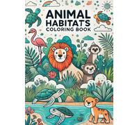 Learning Through Coloring: Animal Habitats Edition