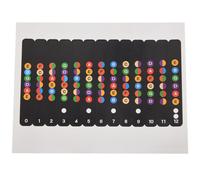 Learning to Play with A Note Sticker for the Fretboard | Comb Suitable