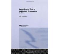 Learning to Teach in Higher Education by Ramsden, Paul (2003) Paperback