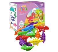 Learning Toys, Preschool Alphabet Toys, Hand Coordination Brain Boost Number Matching Skill Development Sensory Play, Matching Dinos for Early, Education 10.43x6.89x2.95 Inches