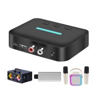 LearnLyrics Adattatore per Auto | Convertitore Plug-and-Play Riduzione del Rumore - Radio Auto senza Fili per Miglioramento Stereo Musica di Guida Camion Dashboard SUV