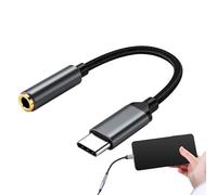 LearnLyrics Adattatore USB C da 3,5 mm - Cavo Convertitore Audio di Tipo C, Adattatore Flessibile Per La Riproduzione Musicale, Accessorio Sonoro Plug and Play per Dispositivi Mobili
