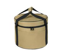 LearnLyrics Borsa da trasporto impermeabile per pentole, borsa per utensili da cucina da esterno, grande borsa cilindrica per pentole da cucina, borsa per il trasporto