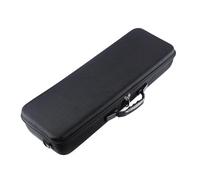 LearnLyrics Borsa da trasporto per attrezzatura da pesca, protezione sicura per canne da pesca, impermeabile, soluzione per riporre attrezzatura da viaggio, leggero e comodo supporto per la protezione