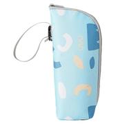 LearnLyrics Borsa protettiva per bottiglia, borsa in foglio di alluminio - Borse isolanti per esterni - Borsa termica per biberon per asilo per viaggi, asili