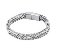 LearnLyrics Bracciale fresco maschile, braccialetto da uomo punk - In acciaio inossidabile gioielli da braccialetto fresco - Squisiti per fascino del polso per uomini nonno marito figlio per abiti