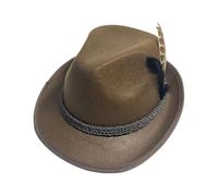 LearnLyrics Cappelli Tedeschi per Oktoberfest | Cappello In Tessuto Non Tessuto Per Travestimento - Copricapo per Travestimenti Giochi di Ruolo Spettacoli e Festa in Maschera