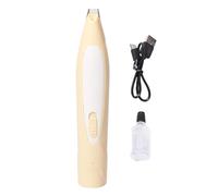 Learnlyrics Cat Trimmer Shaver, Safe Pet Trimming Machine, Pet Paw Trimmer, Led Auxiliary Lighting Dog Hair Clippers, Quiet Stainless Steel Paw Pad Clipper, Pet Foot Shaver for Cats Eyes Ears Face