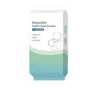 LearnLyrics Copriwater per Sedile,10 Pezzi di Carta di Ricambio 41 cm x 61 cm | Carta per Coprisedile del Water,per Utilizzo in Bagni Pubblici, su Aerei, Durante Viaggi Stradali, in Campeggio E in