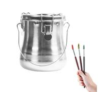 LearnLyrics Detergente per pennelli, detergente per pennelli per pittura ad olio | Lavatrice robusta | Filtro di pulizia poroso rimovibile, facile manutenzione per acqua, liquori, inchiostri,