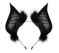 LearnLyrics Fascia per capelli con orecchie di Halloween, per giochi di ruolo, per feste di compleanno, carnevale, eventi, feste, adulti