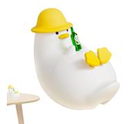LearnLyrics Lampada Notturna a Forma di Paperella | Funzione Timer di 30 Minuti | Lume Da Comodino - Bambini Camera da Università Sonno Casa Scrivania Decorazione
