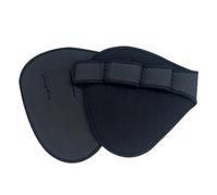LearnLyrics Maniglie per sollevamento pesi, maniglie per sollevamento pesi, 4 dita, in neoprene, alternativa ai guanti per sollevamento pesi, protezione del palmo a mezza dita, per sollevamento pesi