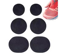 LearnLyrics Patch di riparazione per scarpe - Patch di riparazione per la prevenzione dei fori delle scarpe - Cuscini interni per scarpe in tessuto, pelle e tacchi alti, Nero , Se référer au