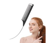 LearnLyrics Pettine da separazione professionale a coda di rondine, pettini da separazione per capelli intrecciati - Pettine antistatico per separazione dei capelli - Pettini per cotonatura portatili