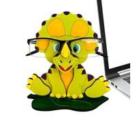 LearnLyrics Porta Per Animali - Legno 3D Intagliato A Mano, Simpatico Supporto Per, Display Decorativo Per Da Sole, Durevole Organizer Da Tavolo | Meraviglioso Accento Per Scrivania, Ca