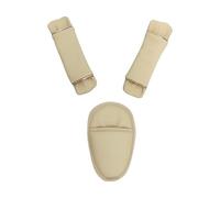 LearnLyrics Protezione per la spalla della cintura di sicurezza per bambini, set di coprisedili per auto per bambini, copertura morbida per cintura di sicurezza, spalline, cintura di sicurezza