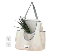 LearnLyrics Sacchetti a rete per verdure, sacchetti a rete riutilizzabili | Borsa a rete per conservare frutta e verdura - Sacchetti di stoccaggio di prodotti in rete sospesi di grande capacità, per,