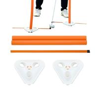 LearnLyrics Sport con Palla Ad Angolo Regolabile - Correttore Posturale per Swing da Golf, Efficiente per L'allenatore, Dispositivo per Professionale, Allenatore per Swing da Golf | Strumento di all