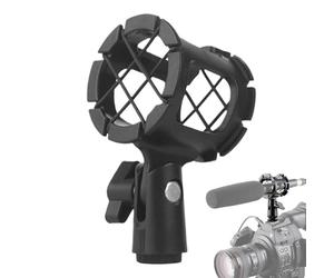 LearnLyrics Supporto per microfono ammortizzatore, supporto per microfono, supporto per microfono anti-vibrazione, clip per microfono, supporto per microfono antiurto per configurazione di studio