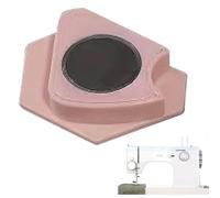 LearnLyrics Sutura magnetica, guida di cucitura magnetica per macchina da cucire | Guida di orli multifunzione con scala - Accessori generali per cucito per tessuti, guida per cuciture poligonali per